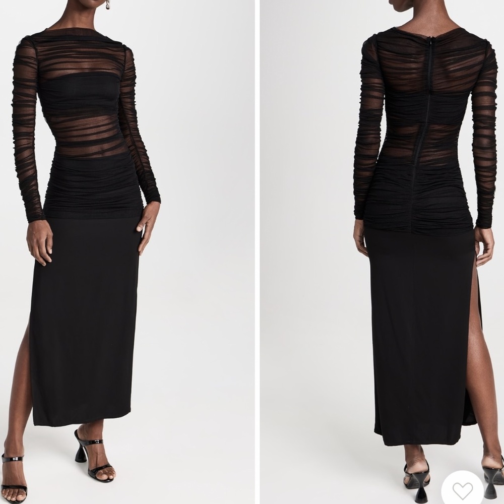 Christopher Esber Tulle Column Dress